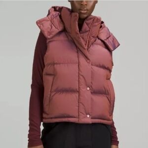 Wunder Puff Cropped Vest Size 2